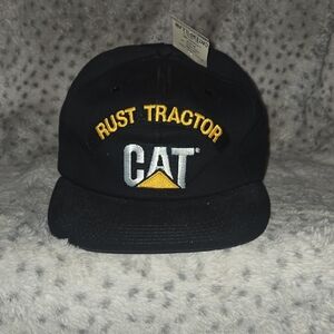 Black and Yellow Embroidered Cap